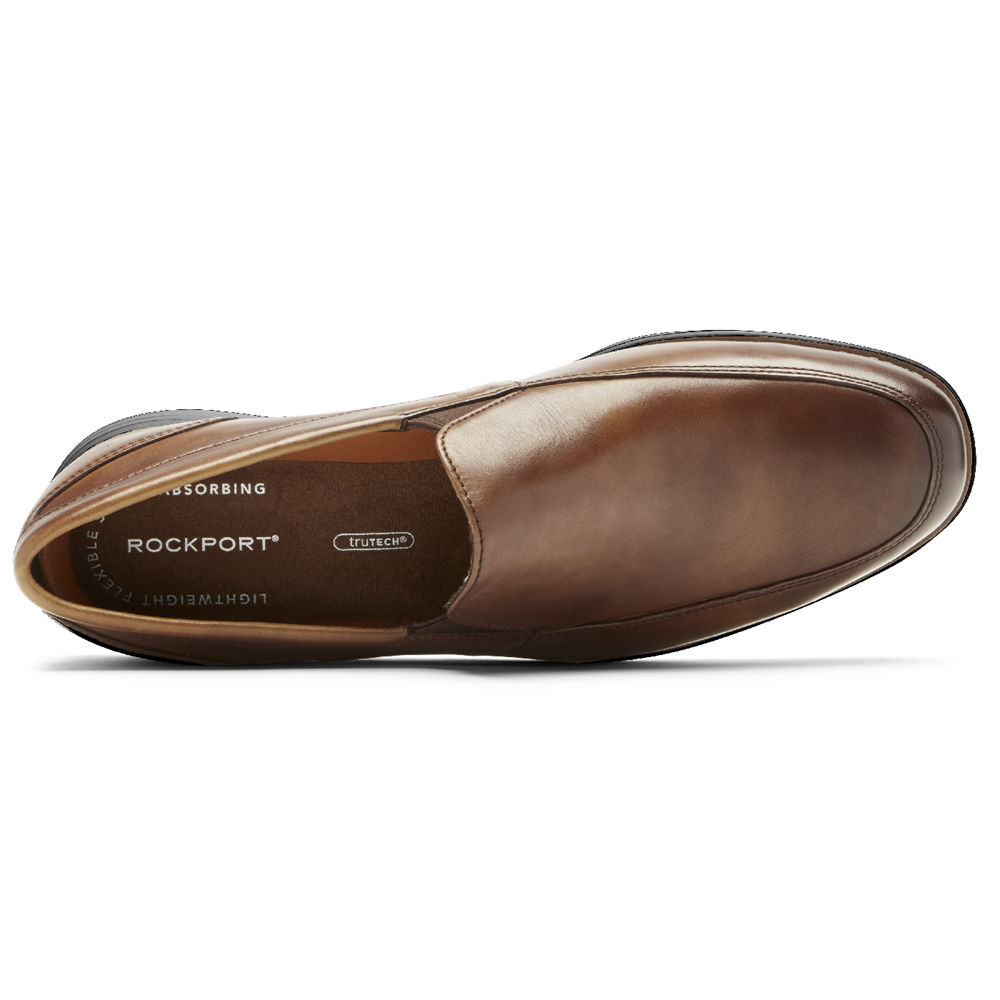 Mocassins Rockport Homem Marrom - Garett Venetian - 64395ORKC